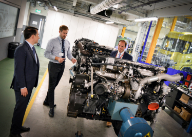 Greg visits DAF Trucks HQ in Haddenham