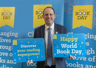 Greg Smith MP Champions World Book Day 