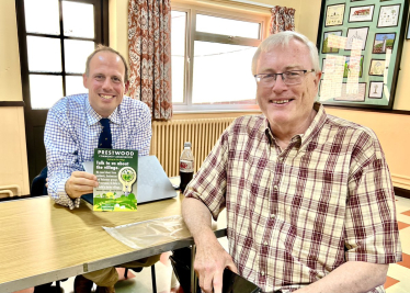 Meeting with Robert Gibson and Karen Pither