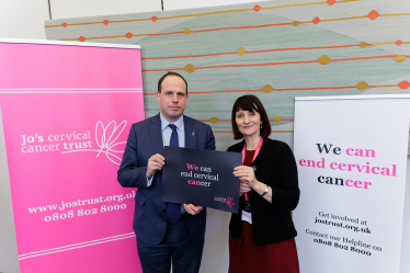 Greg supports campaign to end cervical cancer in the UK