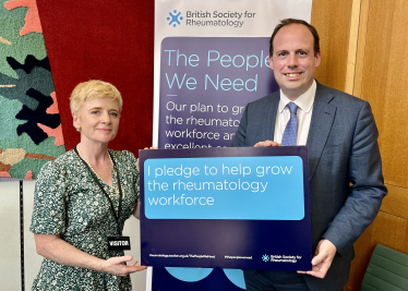 Greg meets with British Society for Rheumatology