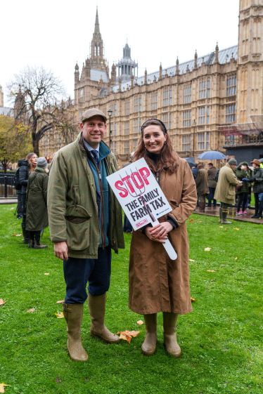 Farmers Rally 2024 in Westminster