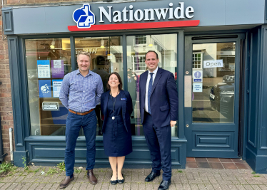 Greg meets local Nationwide team