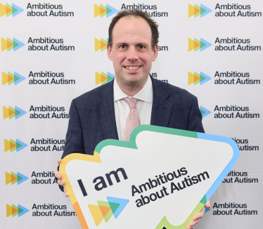 Visit to Ambitious about Autism Drop-in at Parliament