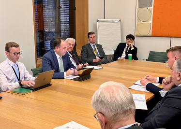 Greg chairs APPG meeting on HGV driver facilities