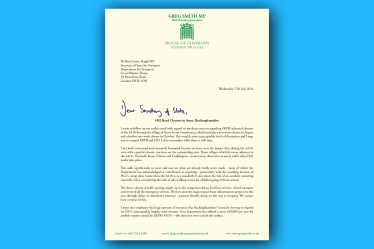 Letter to SoS