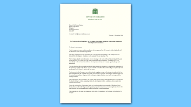 Letter to Manor Oak Homes Opposing 650-house Development in Stoke Mandeville