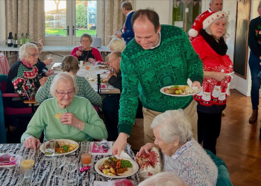 Christmas Lunch for Risborough Residents with the Rotary Club