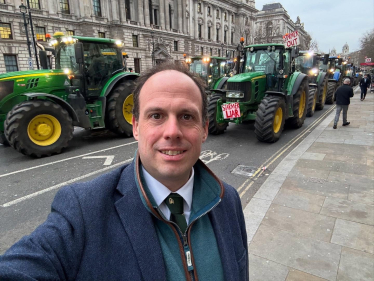 Farmers Rally in Westminster