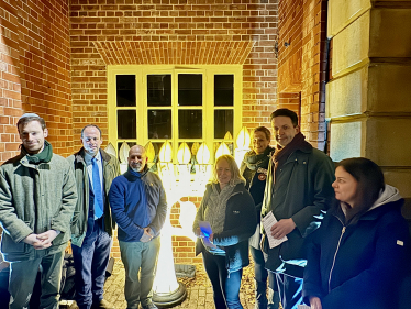 Greg joins South Bucks Jewish Community for Chanukiyah lighting at Waddesdon Manor