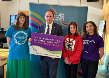 Greg Smith MP supports campaign to improve UK cancer survival 