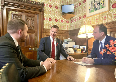 Greg meets Chancellor to lobby for fuel duty cuts