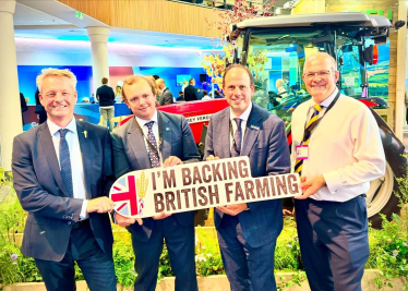 Meeting with NFU President & Deputy President at Conservative Party Conference