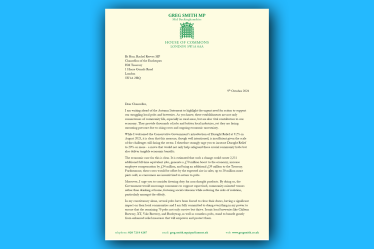 Letter to Chancellor to Support Pubs & Breweries with CAMRA Drop-in