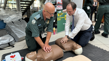 First Aid Training with London Ambulance Service - CPR and Defibrillator