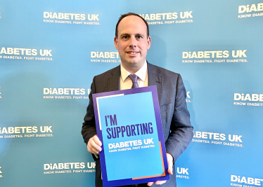 Greg meets with Diabetes UK to discuss improving diabetes care