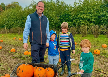 Visit to Peterley Manor Farm with Family