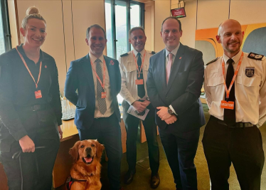 Thames Valley Police Parliament Drop-in with Matthew Barber