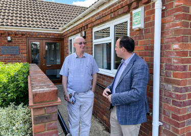 Greg visits St. Scholastica's Retreat almshouses in Princes Risborough