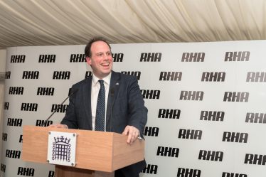 Greg addresses Road Haulage Association Parliamentary Reception