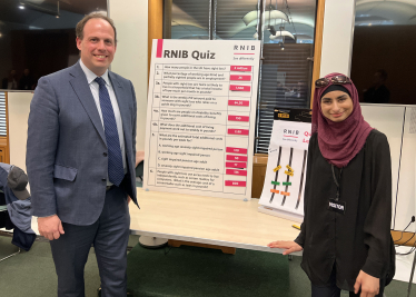 Greg meets with RNIB in Westminster 