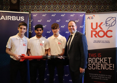 Greg Smith MP encourages 11–18-year-olds to reach for the stars with UKROC 2024