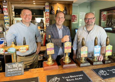 Backing Bucks Beer - Greg visits Vale Brewery in Brill