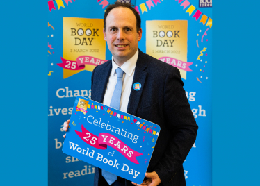 Greg celebrates World Book Day