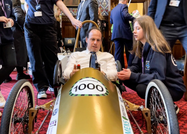 Greg meets with Greenpower Education Trust in Parliament